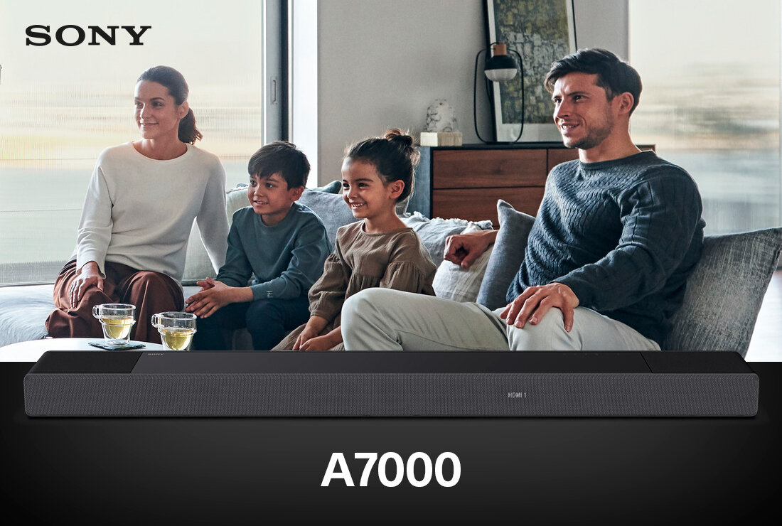 Soundbar SONY HT-A7000 Czarny wyglad