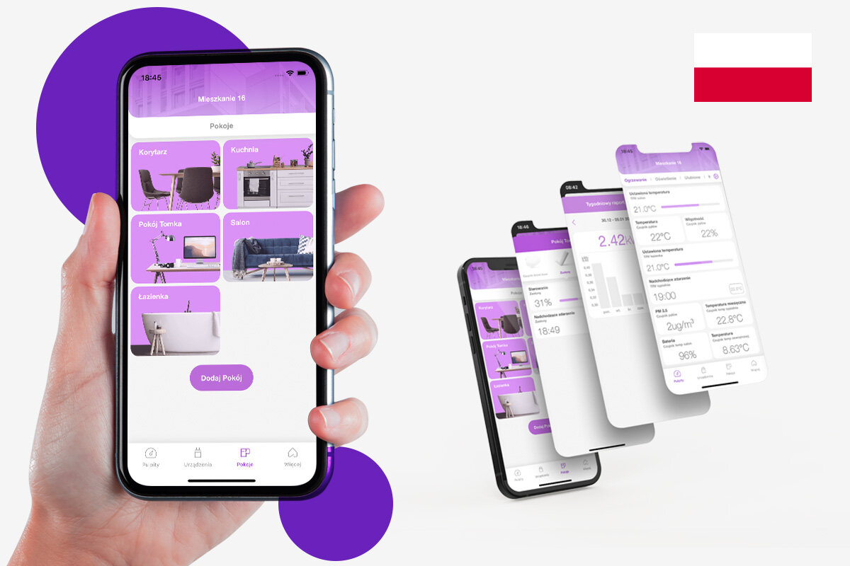 Głowica termostatyczna APPARTME APRM-04-001 (2 szt.) aplikacja android ios wersje językowe
