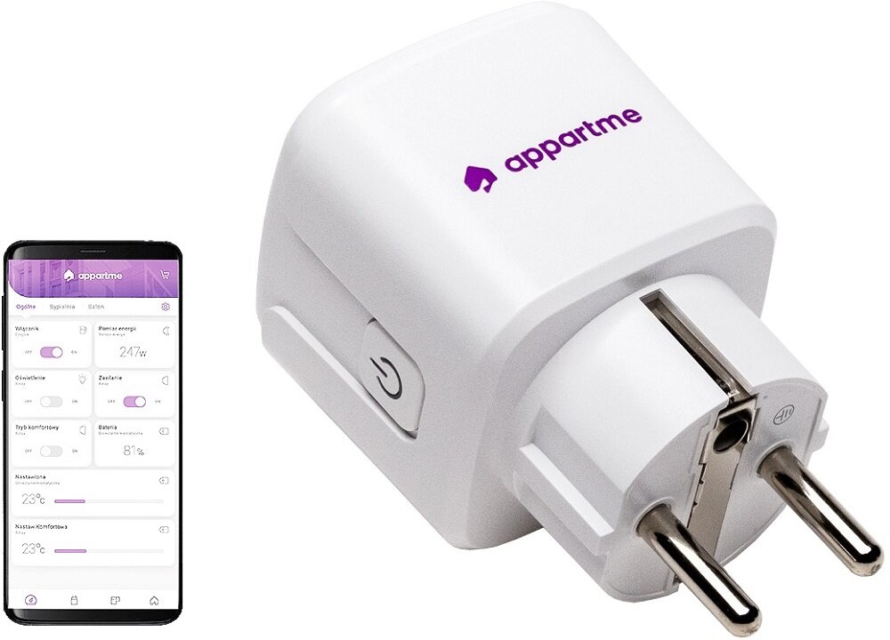 Gniazdko APPARTME APRM-07-001 - Zarzadzanie