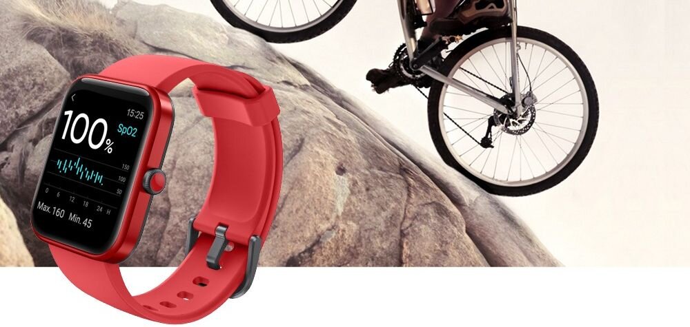 Smartwatch DOOGEE CS2 Pro ekran bateria czujniki zdrowie sport pasek ładowanie pojemność rozdzielczość łączność sterowanie krew puls rozmowy smartfon aplikacja