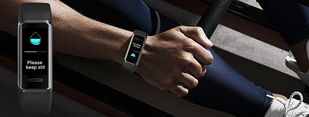 Smartband DOOGEE DG Band ekran bateria czujniki zdrowie sport pasek ładowanie pojemność rozdzielczość łączność sterowanie krew puls rozmowy smartfon aplikacja 