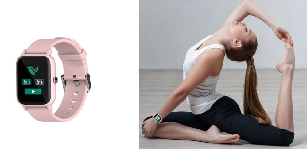 Smartwatch BLACKVIEW R3  ekran bateria czujniki zdrowie sport pasek ładowanie pojemność rozdzielczość łączność sterowanie krew puls rozmowy smartfon aplikacja 