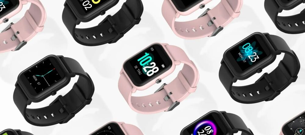 Smartwatch BLACKVIEW R3  ekran bateria czujniki zdrowie sport pasek ładowanie pojemność rozdzielczość łączność sterowanie krew puls rozmowy smartfon aplikacja 