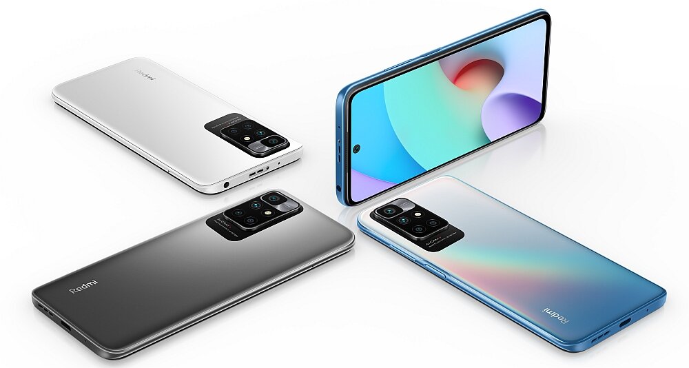 Smartfon XIAOMI Redmi 10 ekran bateria wydajność procesor pamięć pojemność ram aparat zdjęcia filmy obudowa kolor porty głośniki ładowanie