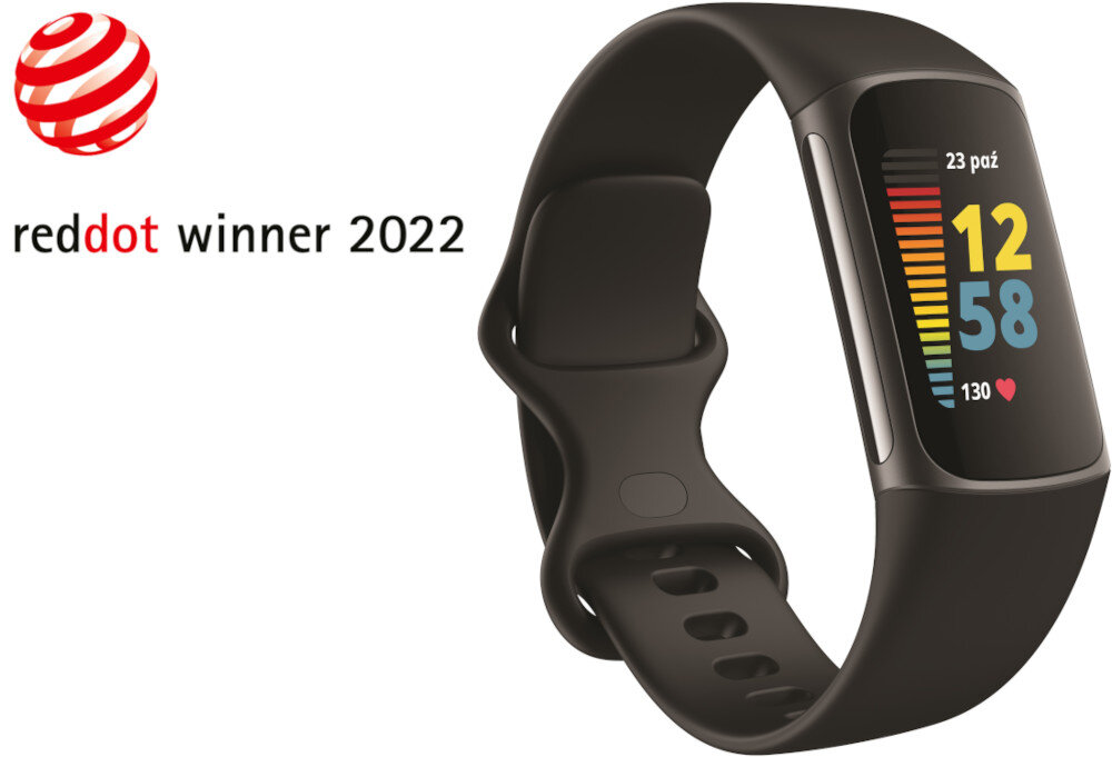 Smartband FITBIT Charge 5 nagroda reddot