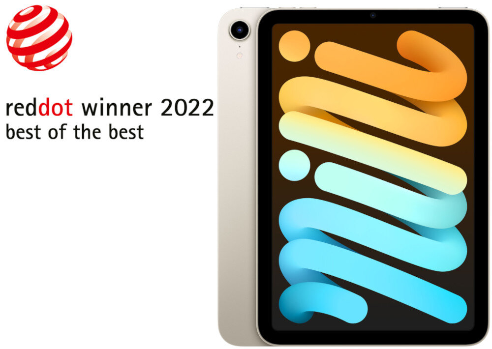 Tablet APPLE iPad mini nagroda reddot