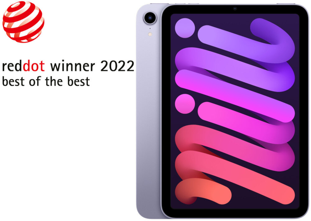 Tablet APPLE iPad mini nagroda reddot