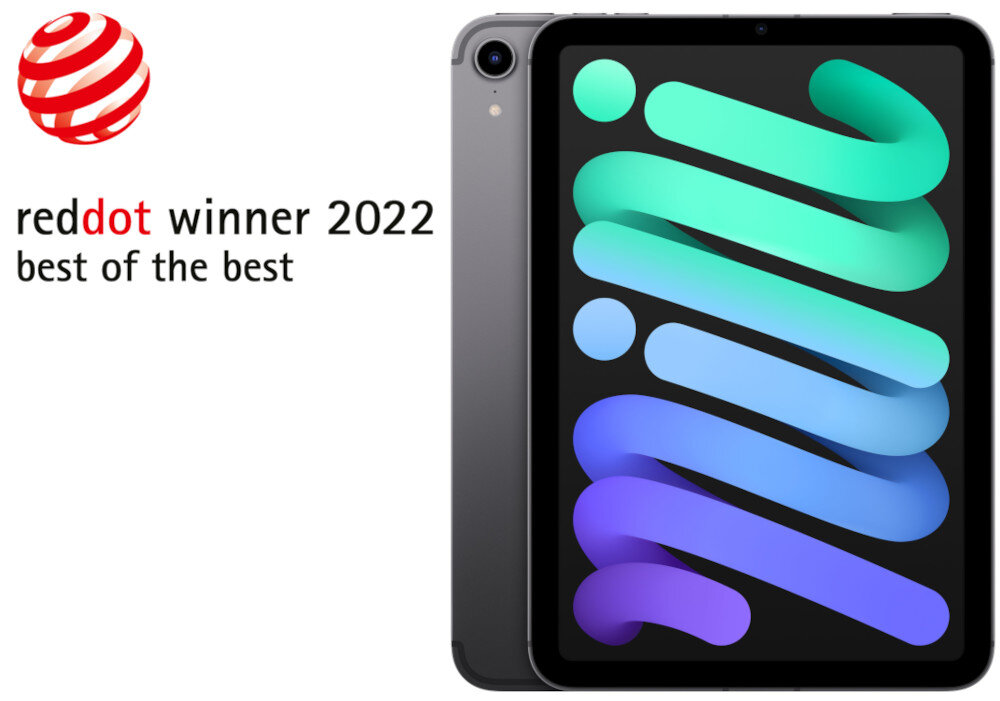 Tablet APPLE iPad mini nagroda reddot