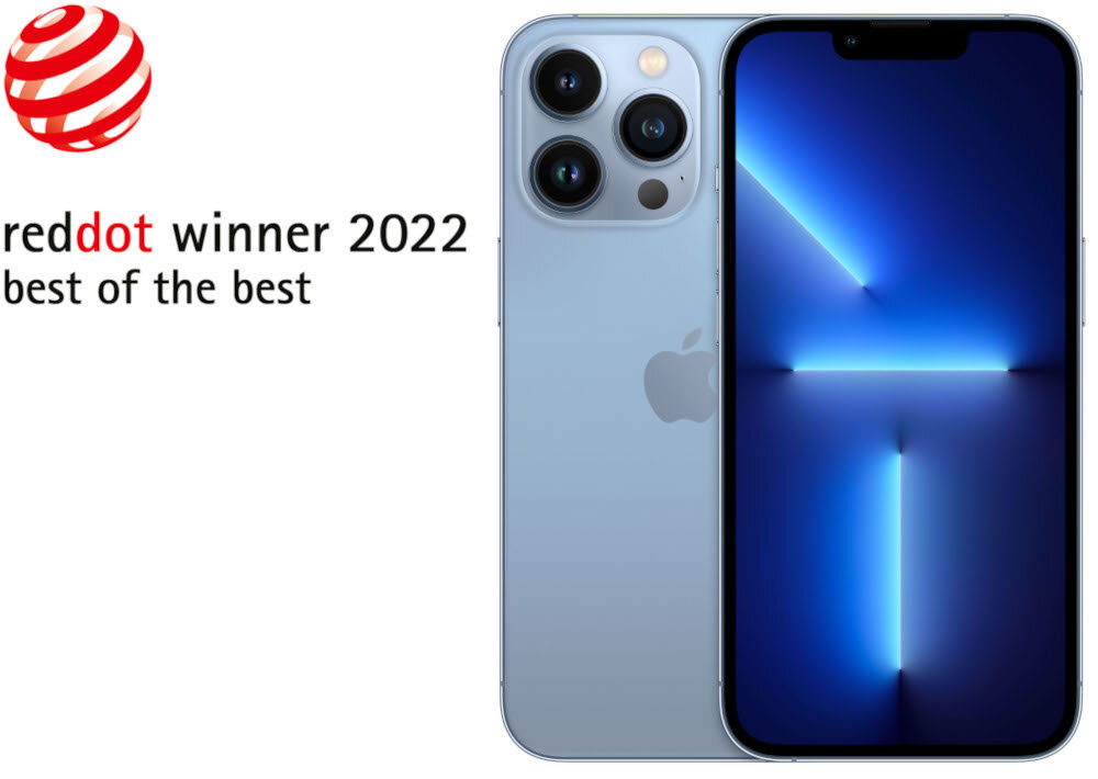 Smartfon APPLE iPhone 13 Pro nagroda reddot