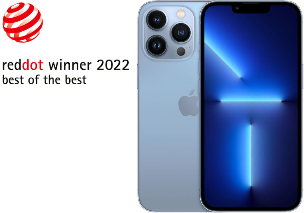 Smartfon APPLE iPhone 13 Pro nagroda reddot