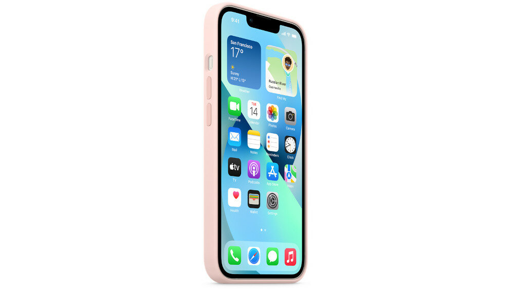 ETUI DO IPHONE 13 SILICONE CASE WITH MAGSAFE - technologia TRILUMINOS