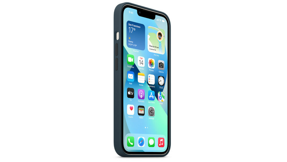 ETUI DO IPHONE 13 SILICONE CASE WITH MAGSAFE - technologia TRILUMINOS