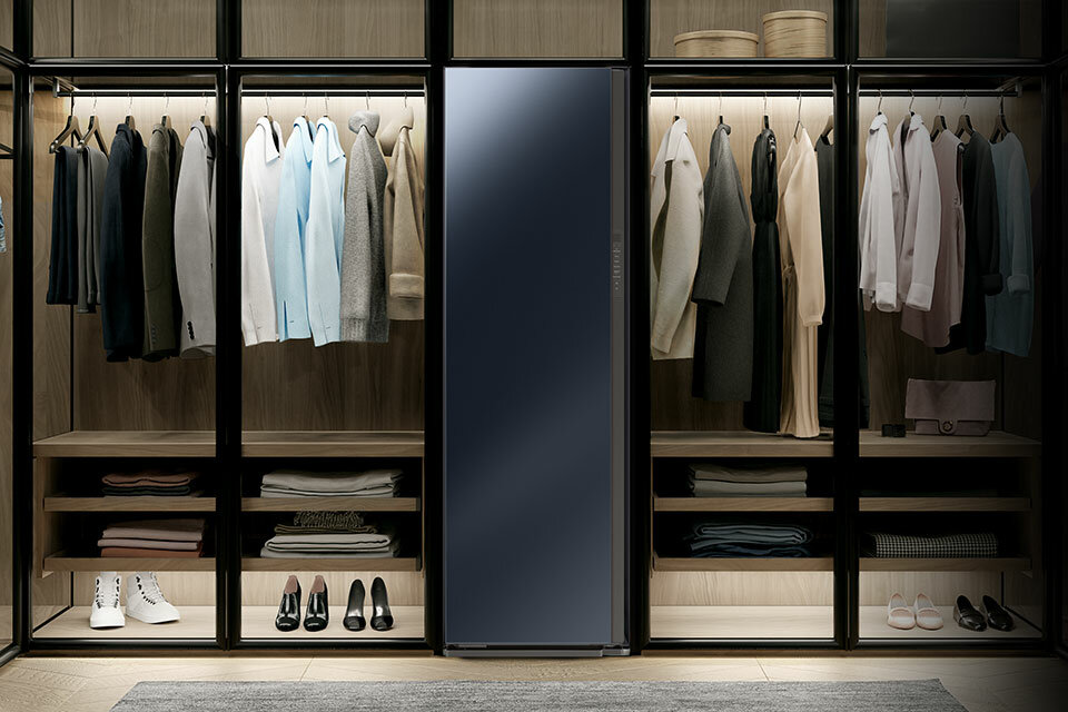 Samsung AirDresser w zabudowie Samsung AirDresser w zabudowie