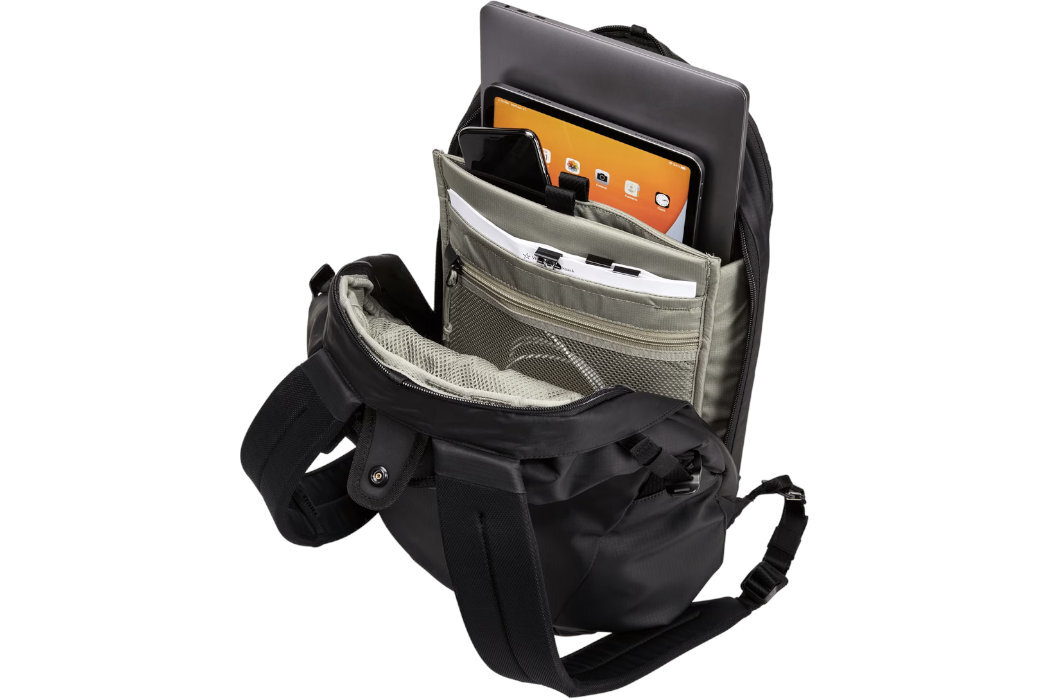 Plecak na laptopa THULE TACT 14 cali 16 L Czarny ochorona bezpieczeństwo wymiary użytkowanie wytrzymałość odporność