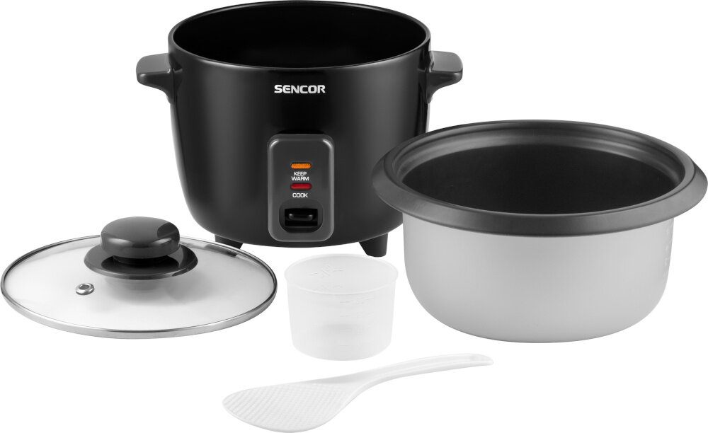 Ryżowar SENCOR SRM 0601BK zestaw