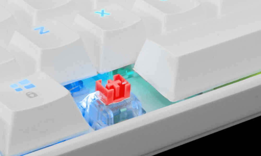 Klawiatura WHITESHARK Shinobi RS Biały