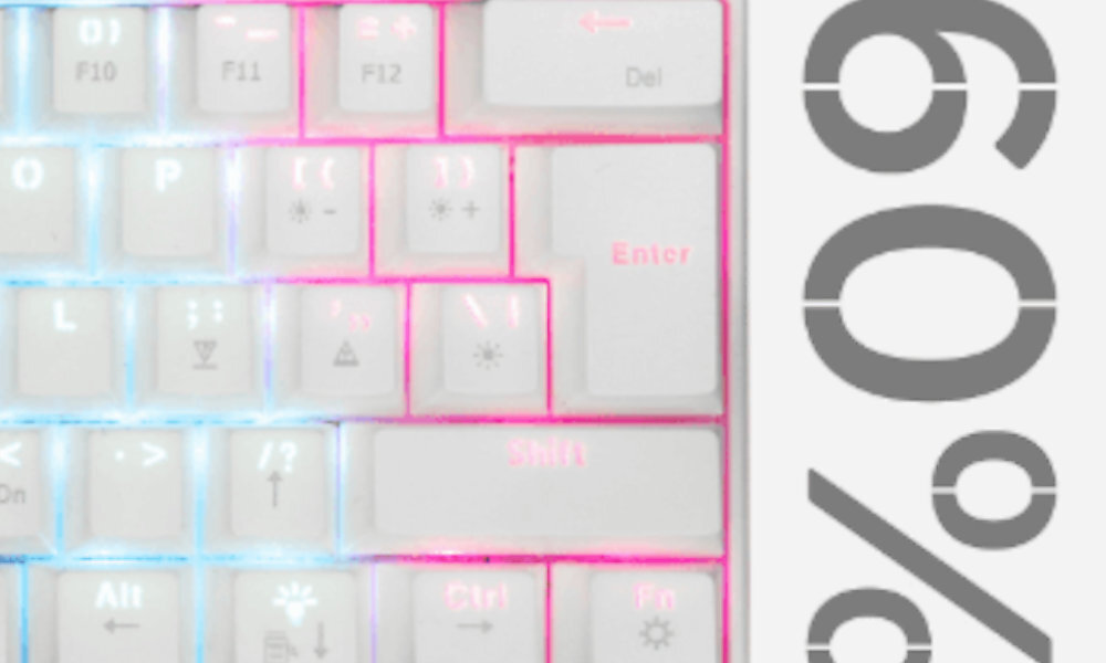 Klawiatura WHITESHARK Shinobi RS Biały