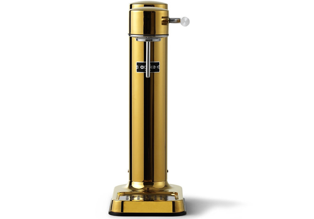 Saturator AARKE Carbonator 3 AAC3  zloty regulowany przez amortyzator obrotowy precyzyjna dysza ze stali nierdzewnej