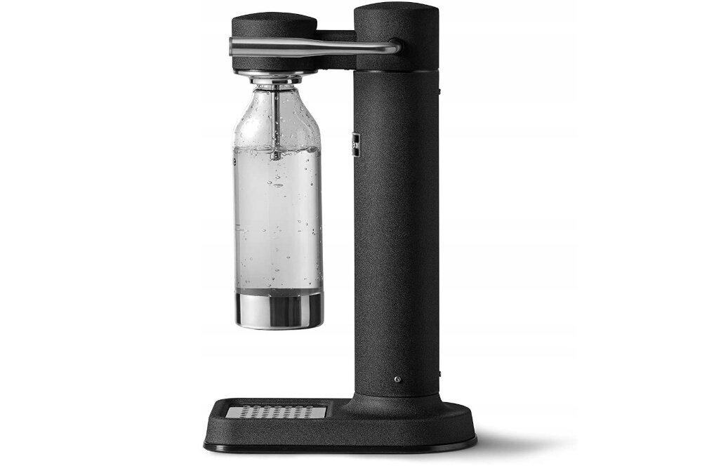 Saturator AARKE Carbonator 3 AAC3 Czarny kompatybilna konstrukcja naboje