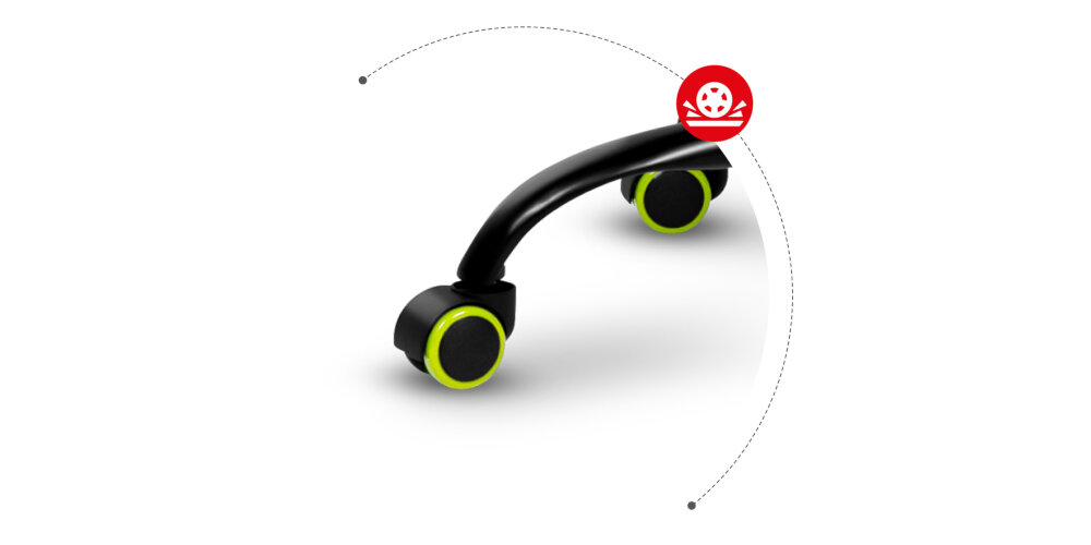 FOTEL HUZARO FORCE 3.1 kółka wykonania klasa 