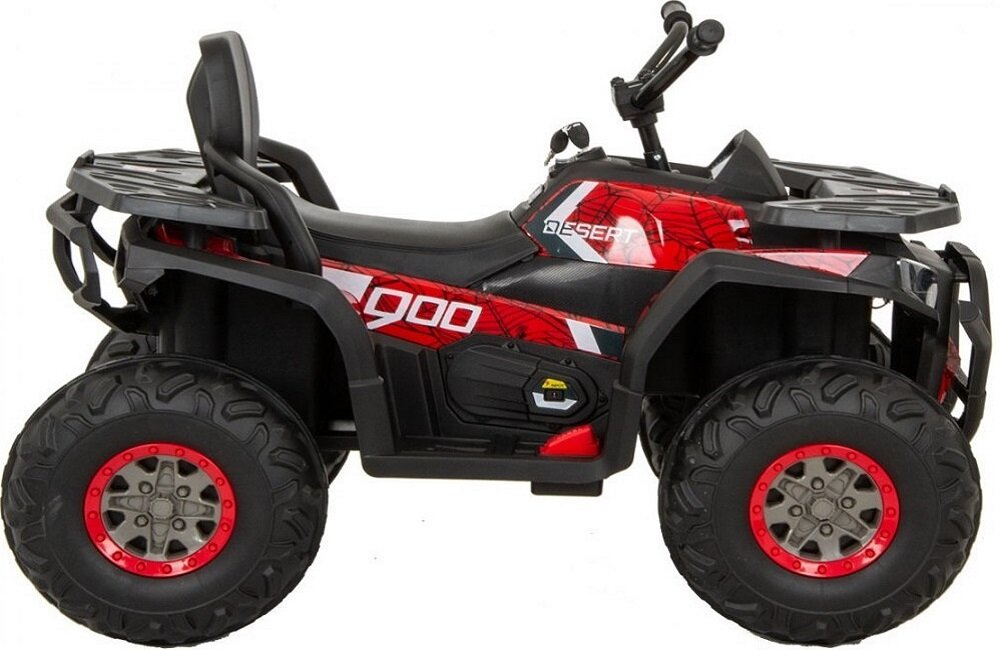 Quad dla dziecka ENERO Traper 1021232 Czerwony Jazda pierwszym dwuśladem może być niezapomniana przygodą