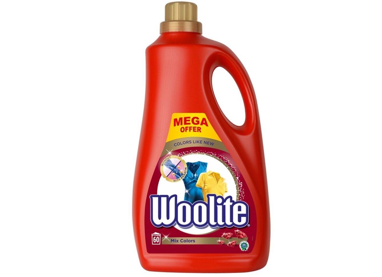 WOOLITE Keratin Therapy 3600 ml Płyn do prania niskie ceny i opinie w