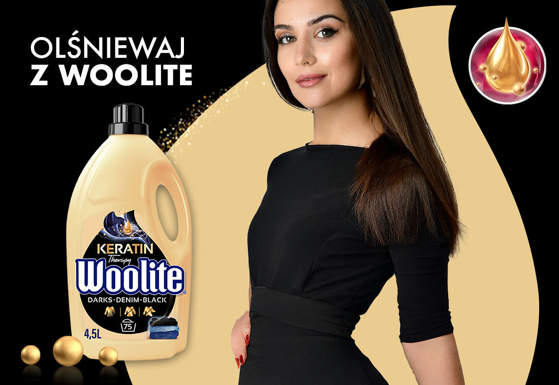 Płyn do prania WOOLITE Keratin Therapy ochrona koloru tkanin