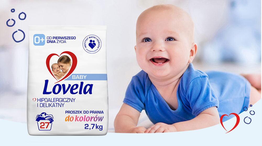 Proszek do prania LOVELA Baby Color 2.7 kg niemowlę