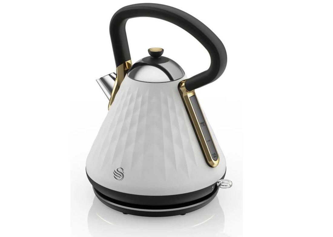 Czajnik SWAN Gatsby SK14080WHTN Bialy duza pojemnosc 1,7l