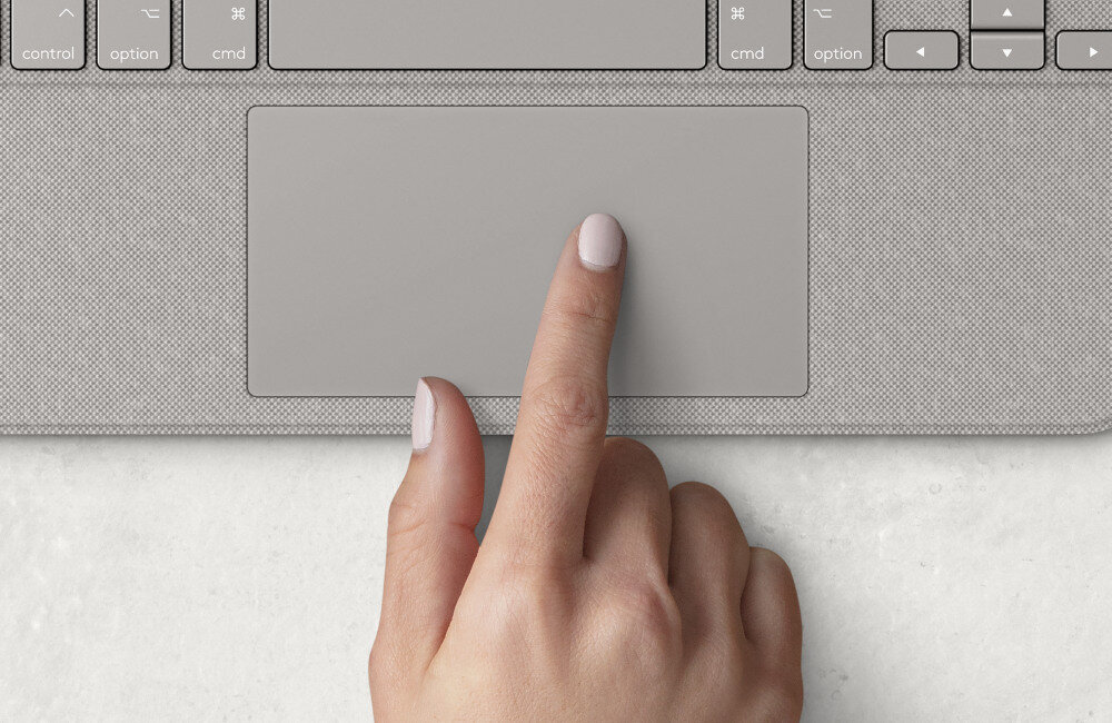 Etui na iPad Pro LOGITECH Combo Touch większy panel dotykowy kontrola precyzja swoboda