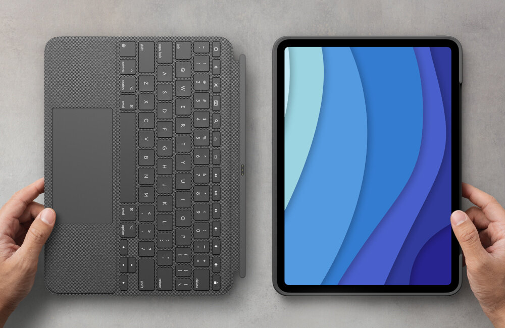 Etui na iPad Pro LOGITECH Combo Touch odłączana klawiatura