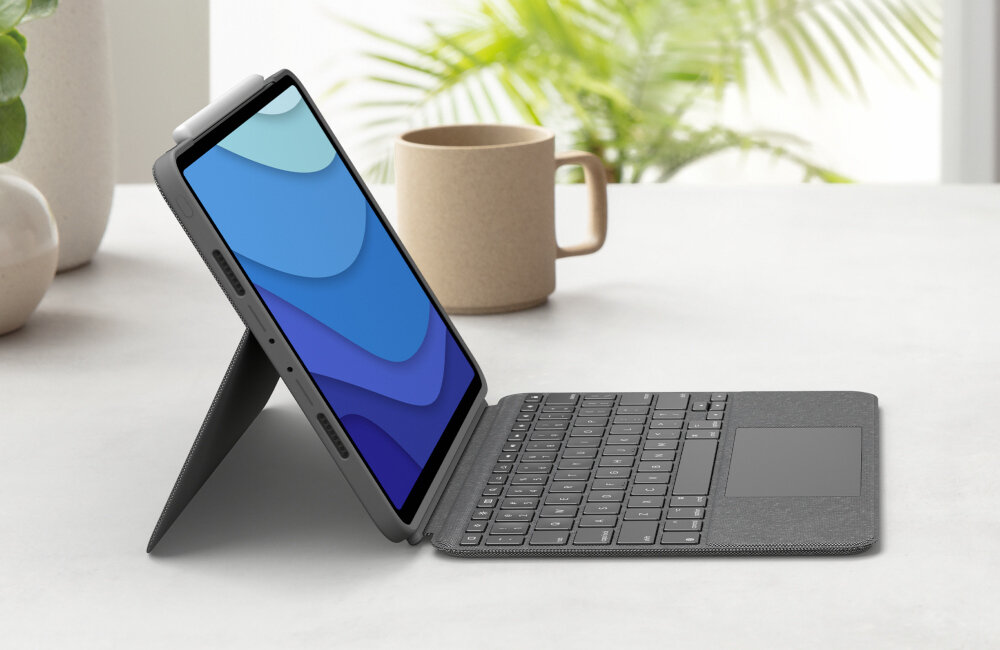Etui na iPad Pro LOGITECH Combo Touch etui ochrona czytaj pisz rysuj przód tyl zatrzaski