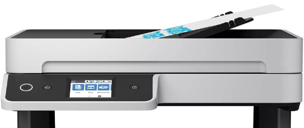 Urządzenie wielofunkcyjne EPSON EcoTank L6460 Druk w kolorze, Automatyczny druk dwustronny, Wi-Fi zbliżenie na górną część urządzenia formaty BMP JPEG TIFF PDF PNG dostosowanie