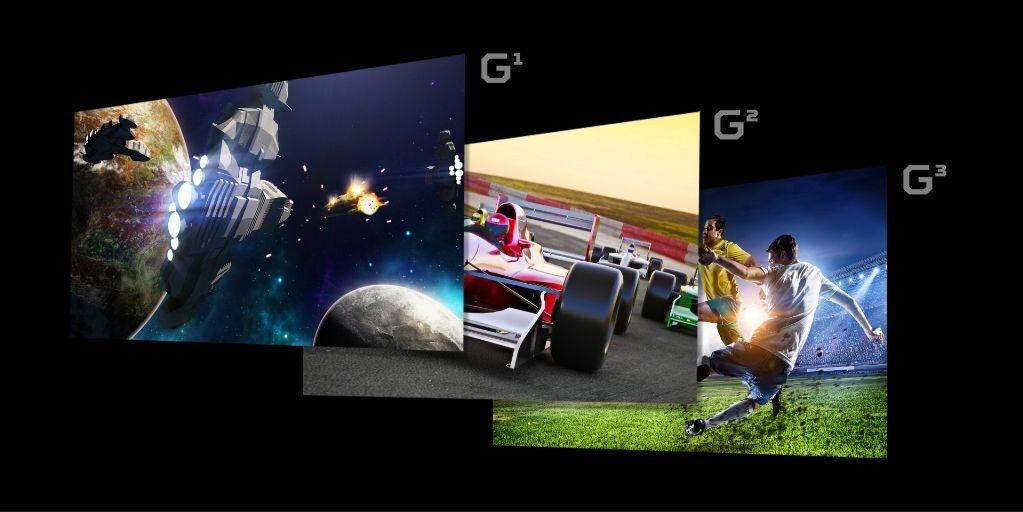 Monitor ACER Nitro XV2 - tryby grania 