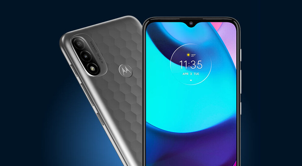 SMARTFON MOTOROLA MOTO E20 2+32GB COASTAL BLUE czas pracy czas działania akumulator