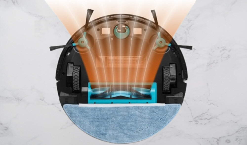Robot sprzatajacy CONCEPT VR2020 skuteczne czyszczenie wydajny