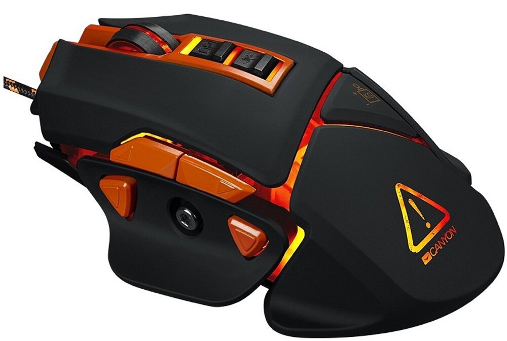 Mysz CANYON Hazard GM-6 - Ergonomiczna konstrukcja 