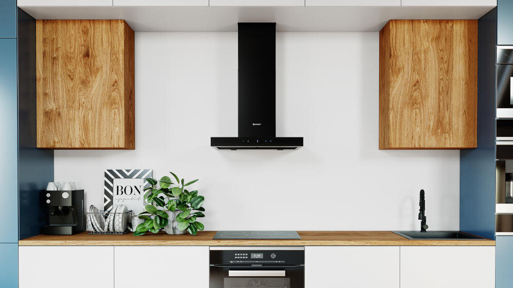 GLOBALO Verta 60.2 okap luksus nowoczesny kształt klasa styl elegancja technologia funkcjonalność