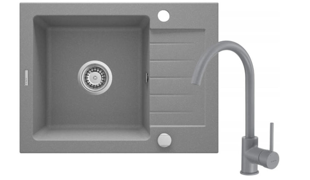 DEANTE Zorba ZQZAS11A zlewozmywak komora blat połysk powierzchnia bateria stojąca wylewka montaż łatwy czystość ociekacz osuszanie naczynia owoce warzywa woda przestrzeń robocza