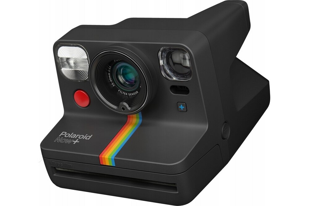 Aparat POLAROID Now+ drukowanie filtry wkłady film papier ogniskowa obiektyw łączność aplikacja zdjęcia bateria 