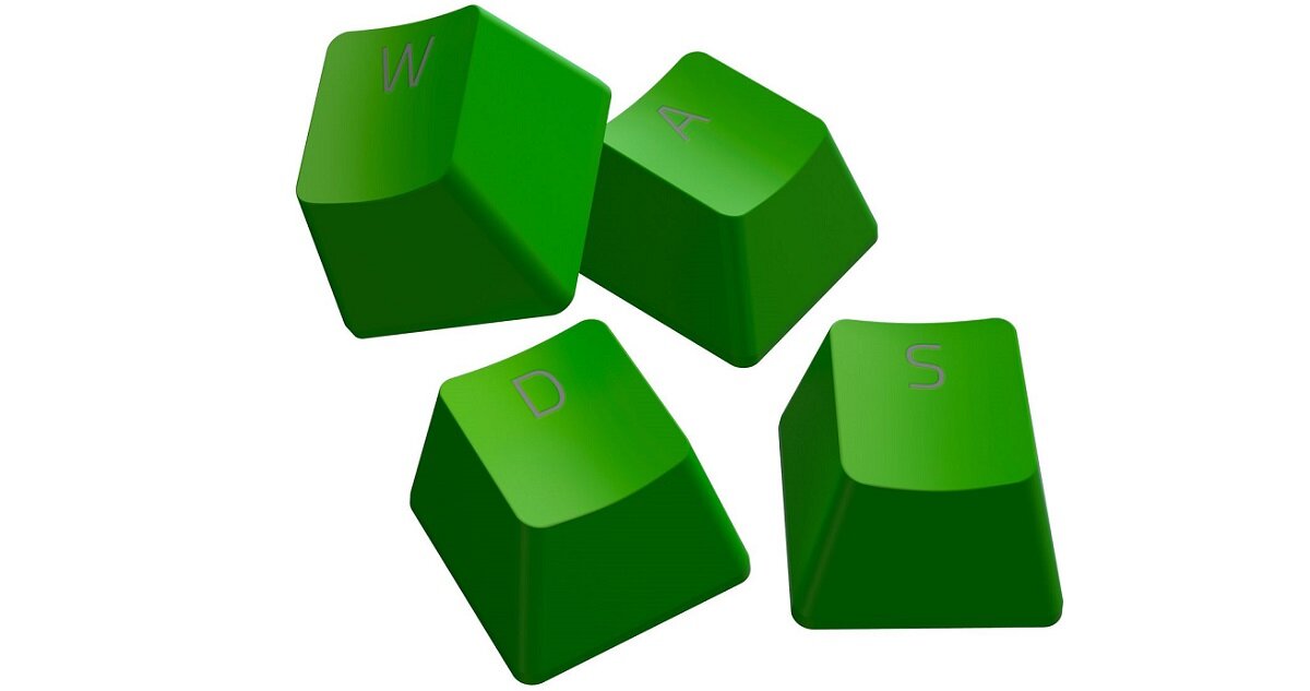 Zestaw RAZER PBT Keycap + Coiled Cable Upgrade Set Możesz wreszcie nałożyć na klawiaturę naprawdę spersonalizowany wygląd Większa wygoda podczas korzystania z komputera