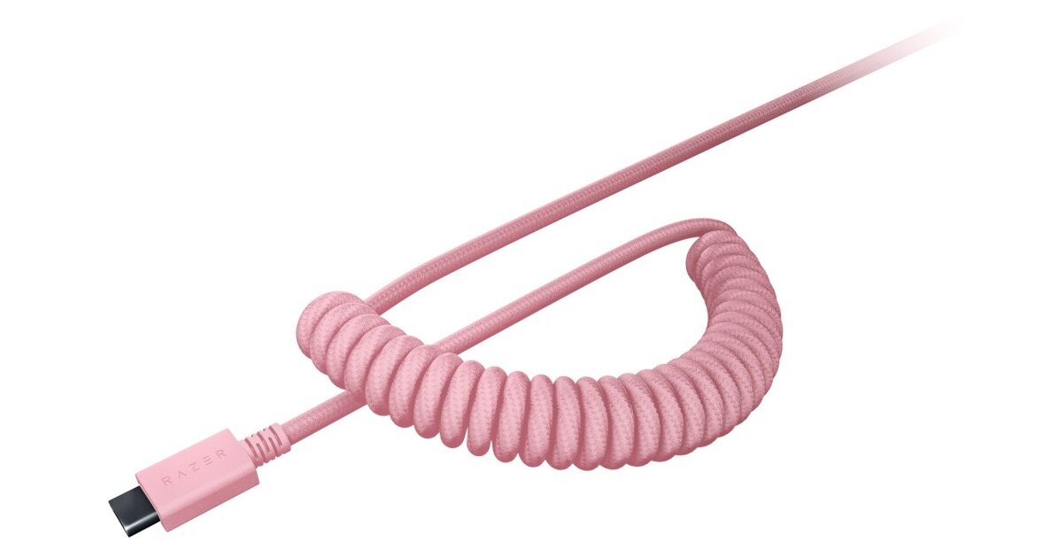 Zestaw RAZER PBT Keycap + Coiled Cable Upgrade Set Dopasowany przewód spiralny