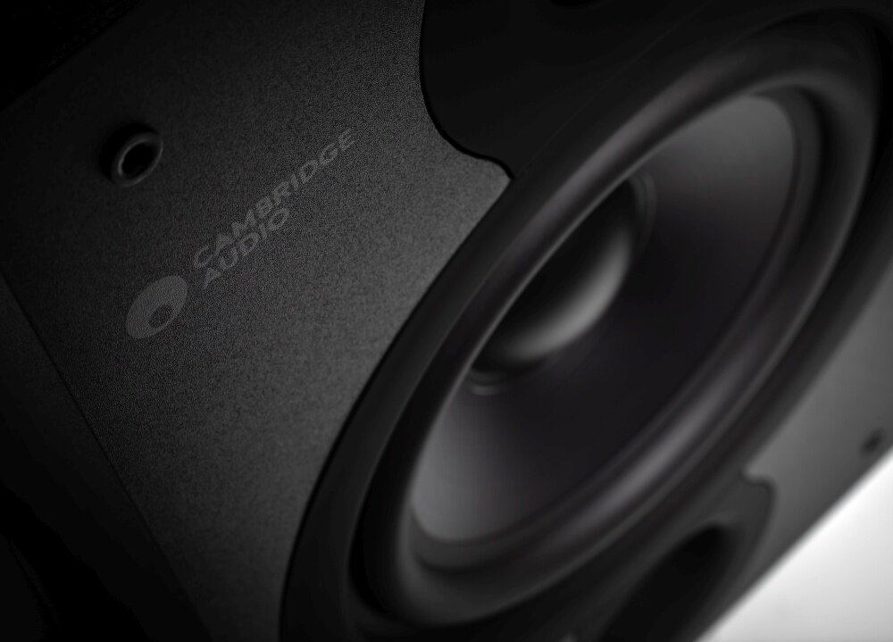 Kolumna głośnikowa CAMBRIDGE AUDIO SX50 dźwięk jakość obudowa przetworniki wielkość wzornictwo