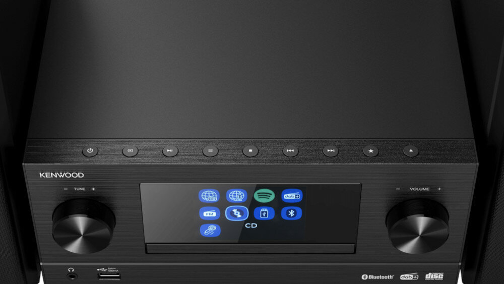 Wieża KENWOOD M-9000S - sterowanie