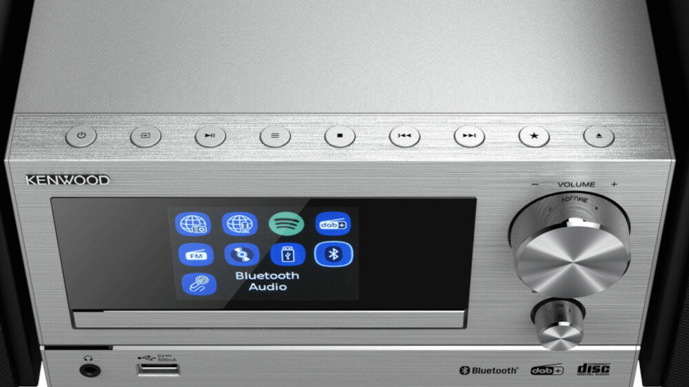 Wieża KENWOOD M-7000S  - sterowanie