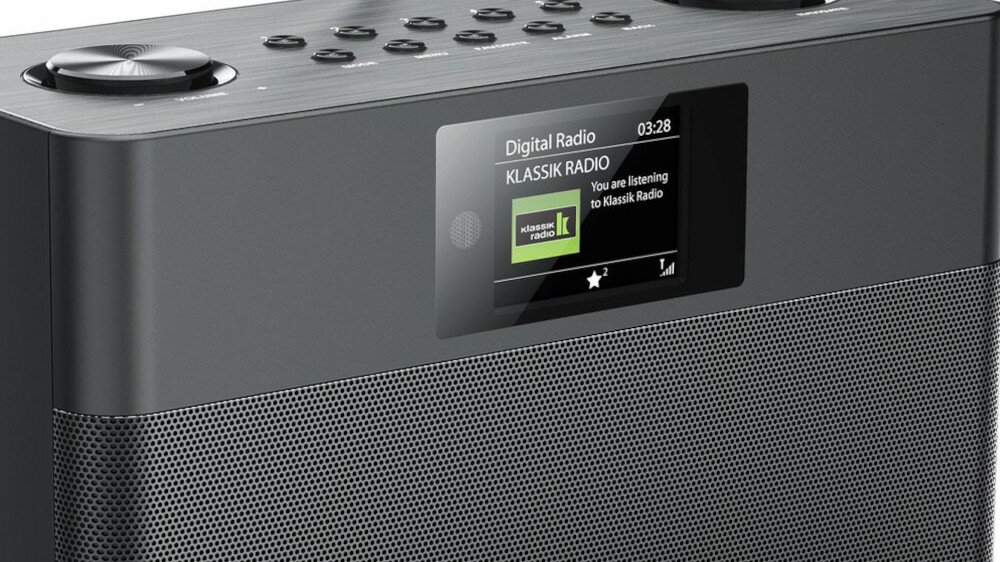 Radio KENWOOD CR-ST80DABB  - wyświetlacz