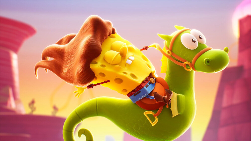 SpongeBob SquarePants: The Cosmic Shake cechy gry światy życzeń utwory serial