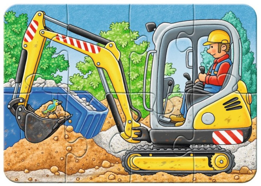 Puzzle RAVENSBURGER W pracy - puzzle