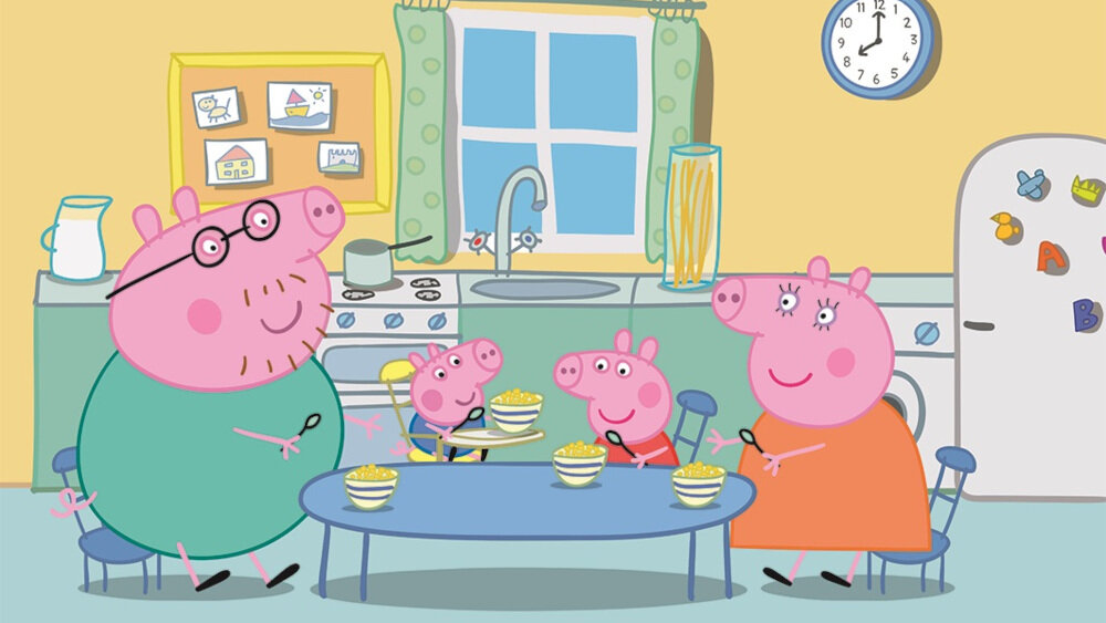 Puzzle RAVENSBURGER Świnka Peppa - motyw