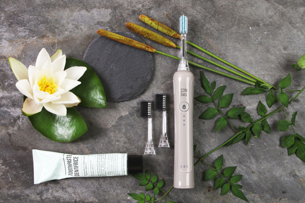 Szczoteczka soniczna ION-SEI Ionsei Szary sterylizacja bez pasty